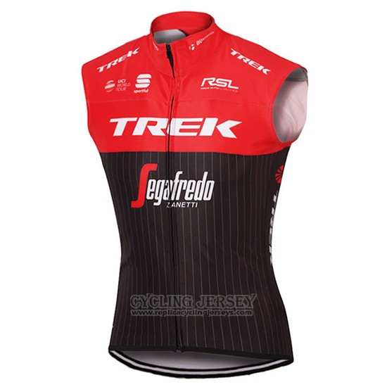 2017 Wind Vest Trek Segafredo Red and Black